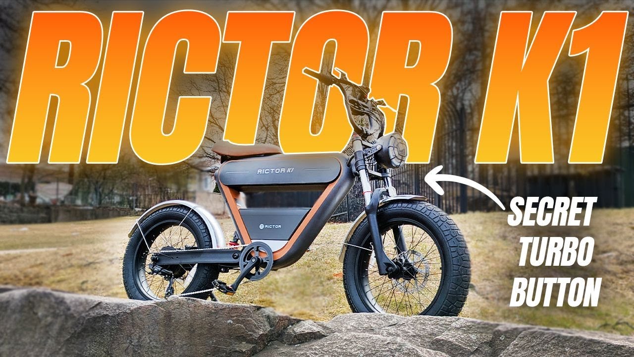 This Futuristic E-bike Has A TURBO BUTTON! Rictor K1 Full Review