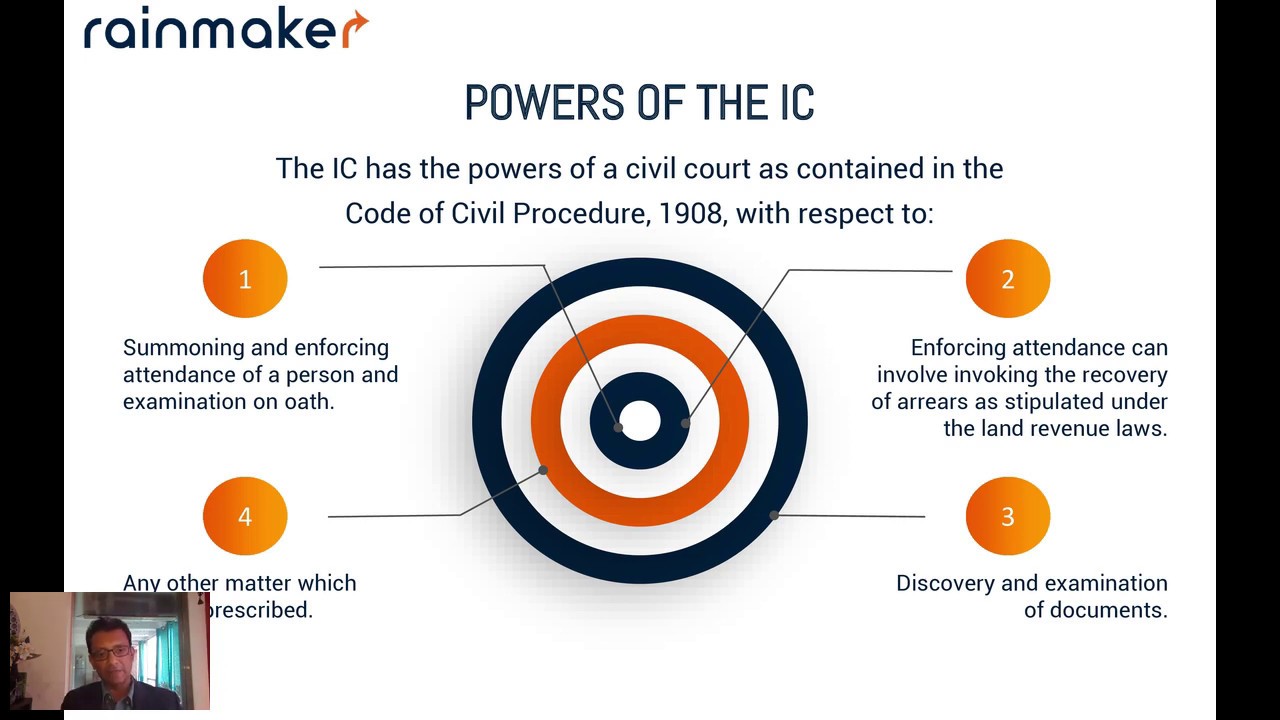 IC – Inquiry and Investigation Part I and II | Rainmaker Webinar Training Series