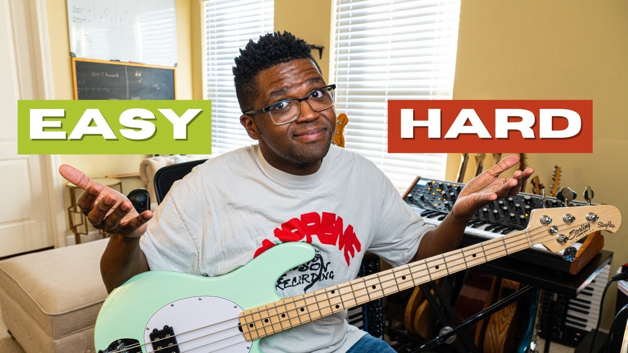 4 Levels of Funk Bass Lines Lesson