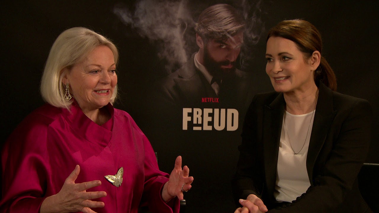 FREUD Interview ANJA KLING & BRIGITTE KREN Hypnose - spricht Ungarisch - NETFLIX - neue Serie