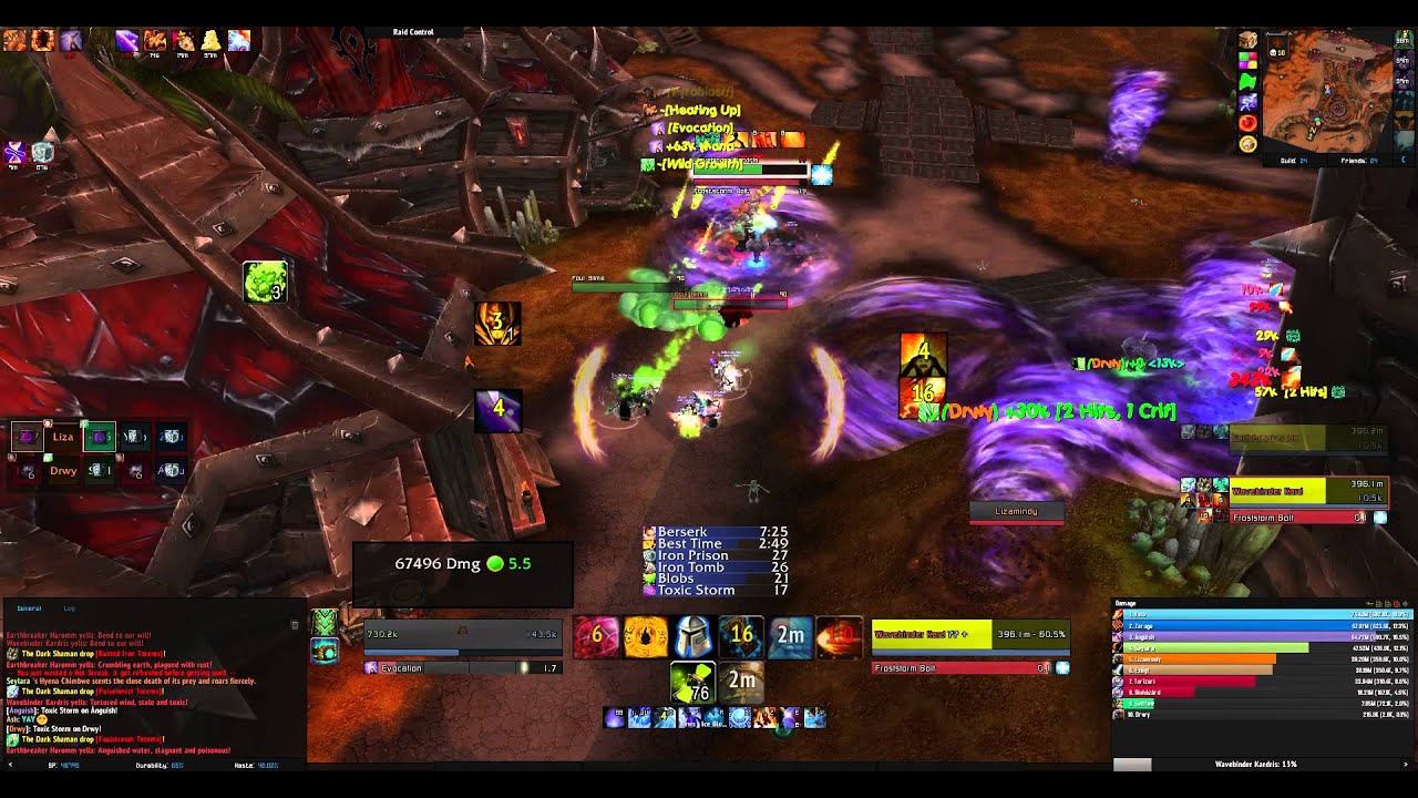 Fire Mage Dark Shamans Heroic