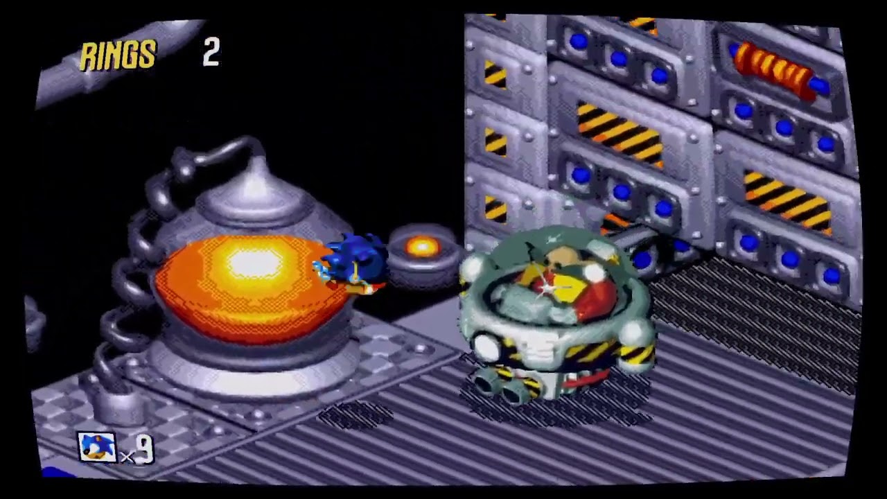 Sonic 3D. 06. Босс Оружейная броня