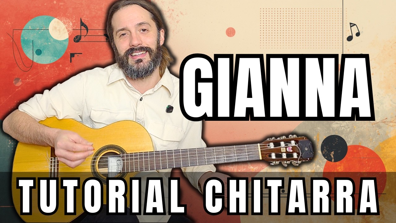Gianna - Rino Gaetano | Lezione di chitarra (accordi e ritmo)