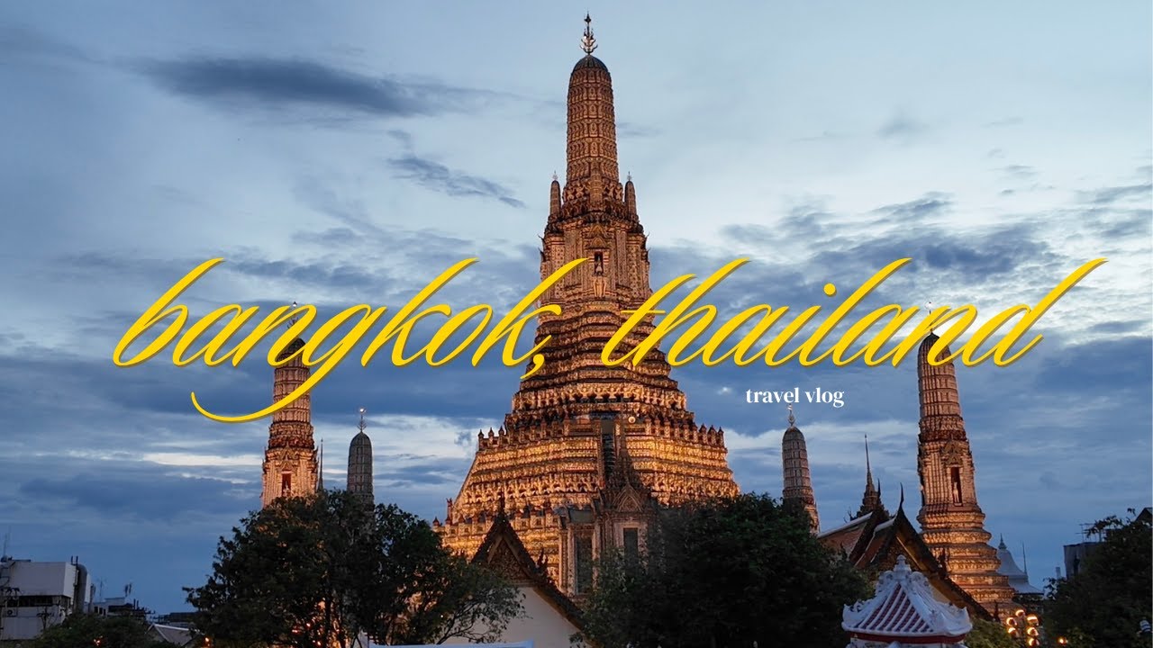 exploring thailand 🌴 bangkok, michelin star food, shopping, floating market, chinatown & more!!