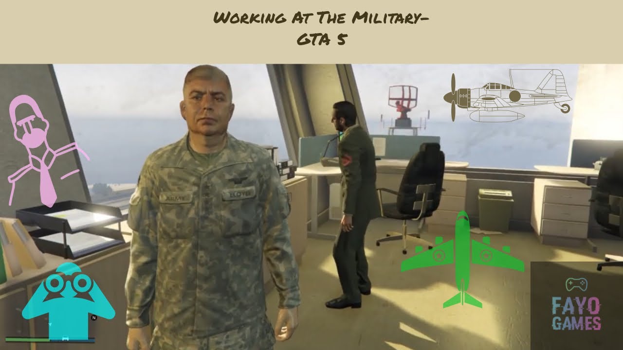Working in the Military in GTA 5
