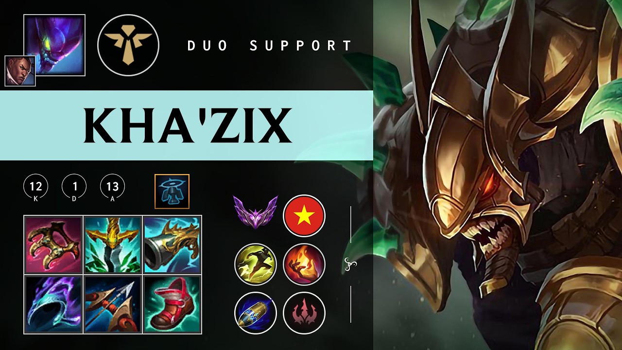 Kha'Zix Support vs Seraphine - VN Master Patch 26.04