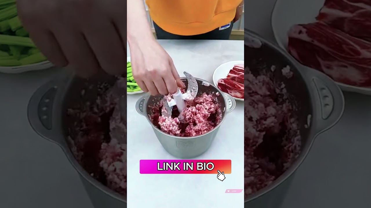 Powerful 5L Electric Meat Grinder &ndash; Stainless Steel Food Chopper for Kitchen Use #HomeCooking