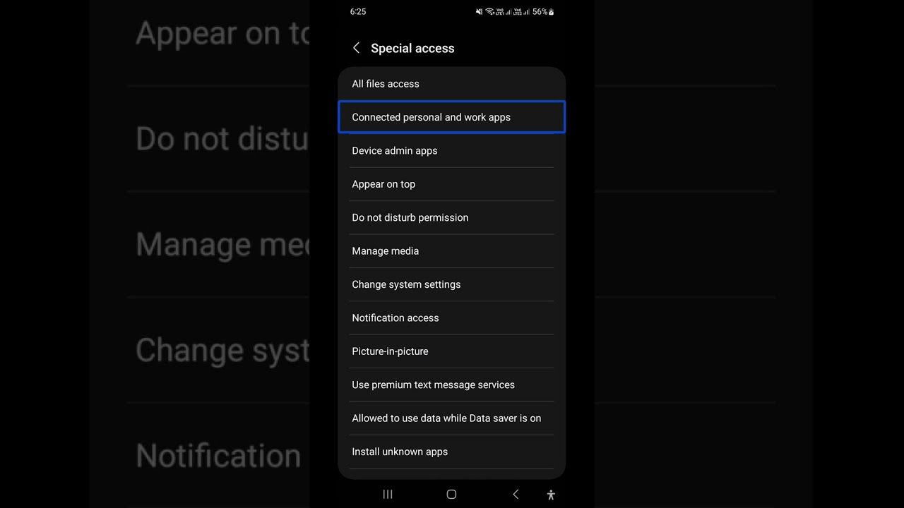 special app access full feature explain for blind every user wants to check this permissions