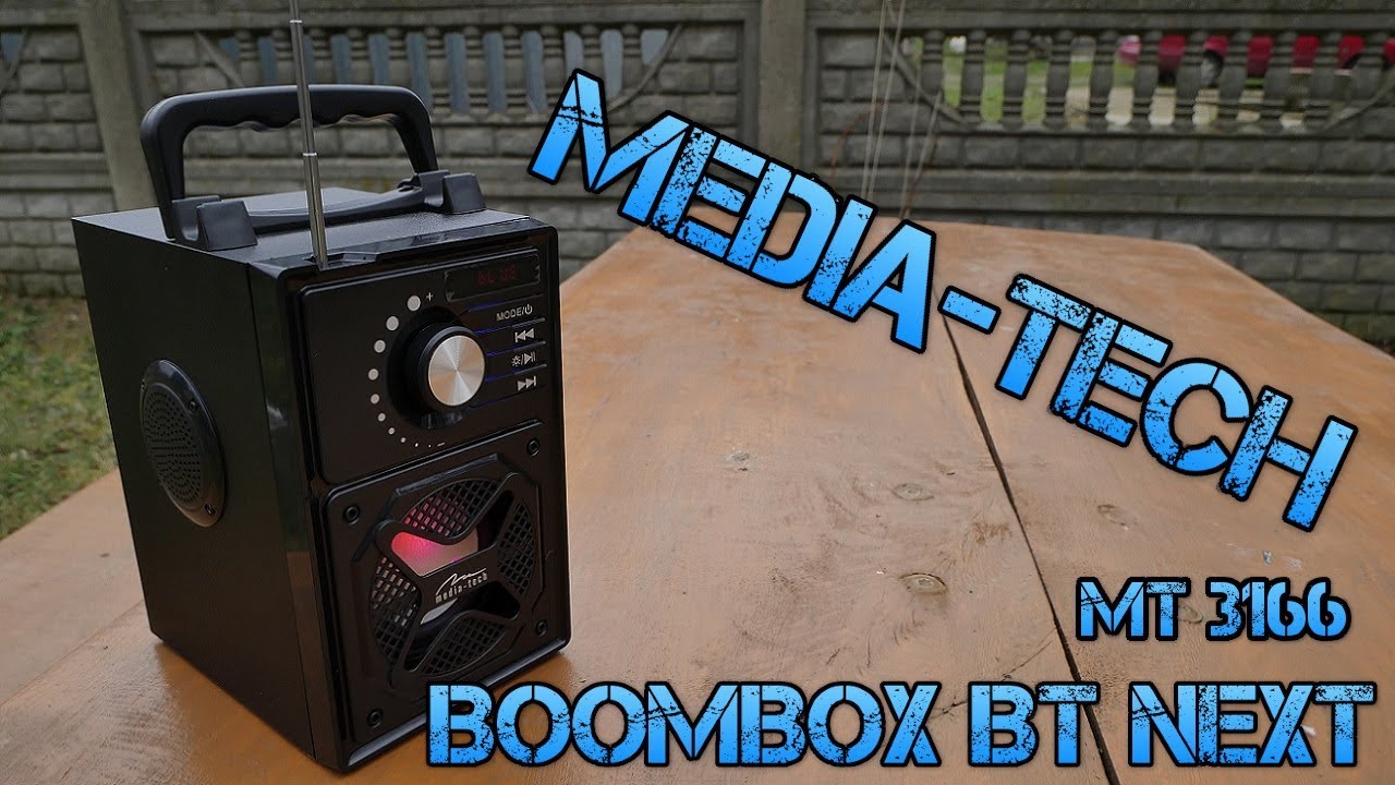 Media-Tech MT3166 Boombox BT NEXT - nowy, lepszy Boombox? | test, recenzja