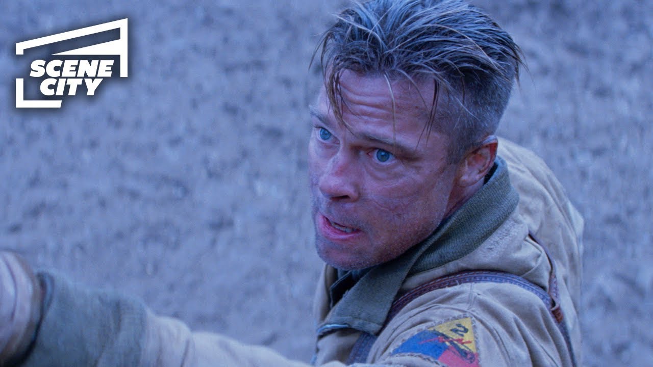 Corazones de Hierro: Hiciste Muchas Matanzas (VIDEO HD DE BRAD PITT)