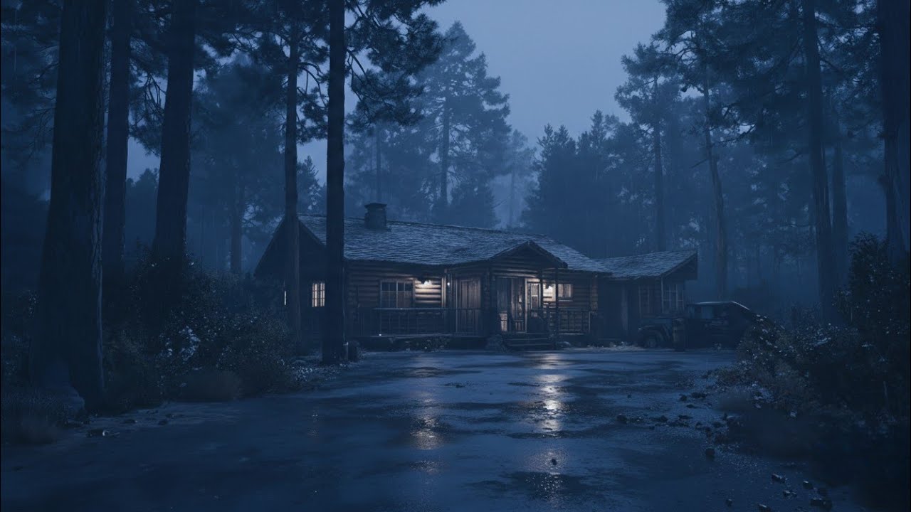Natural Forest Rain Sounds | White Noise for Calm Energy & Deep Relaxation | ASMR Sleep Sounds