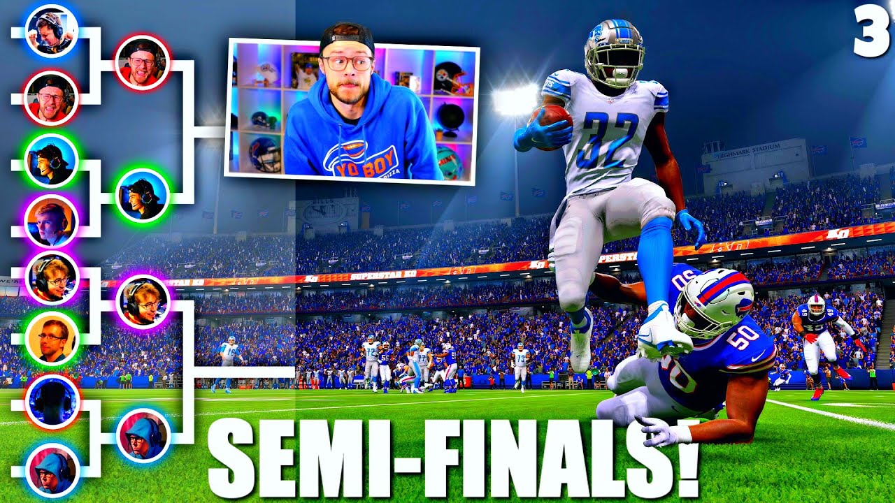 I was a Massive Underdog in the Semi-Finals.. Madden Tournament Round 3