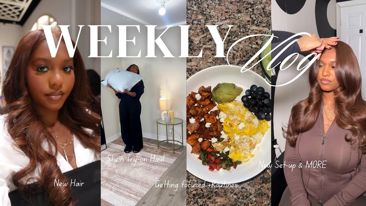Weekly Vlog| Getting my Life Together + Productivity + Maintenance + SHEIN Haul + MORE!