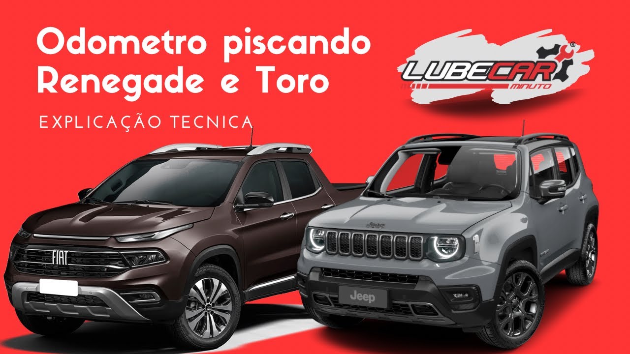 Toro e Renegade - Hodômetro piscando, o que fazer ?