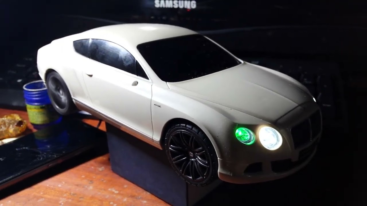 Bentley Continental GT3 1:18 RC RASTAR  Бентли проверка скорости