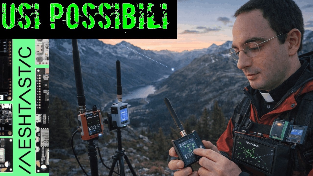 Meshtastic oltre le chat: GPS, meteo e sensori