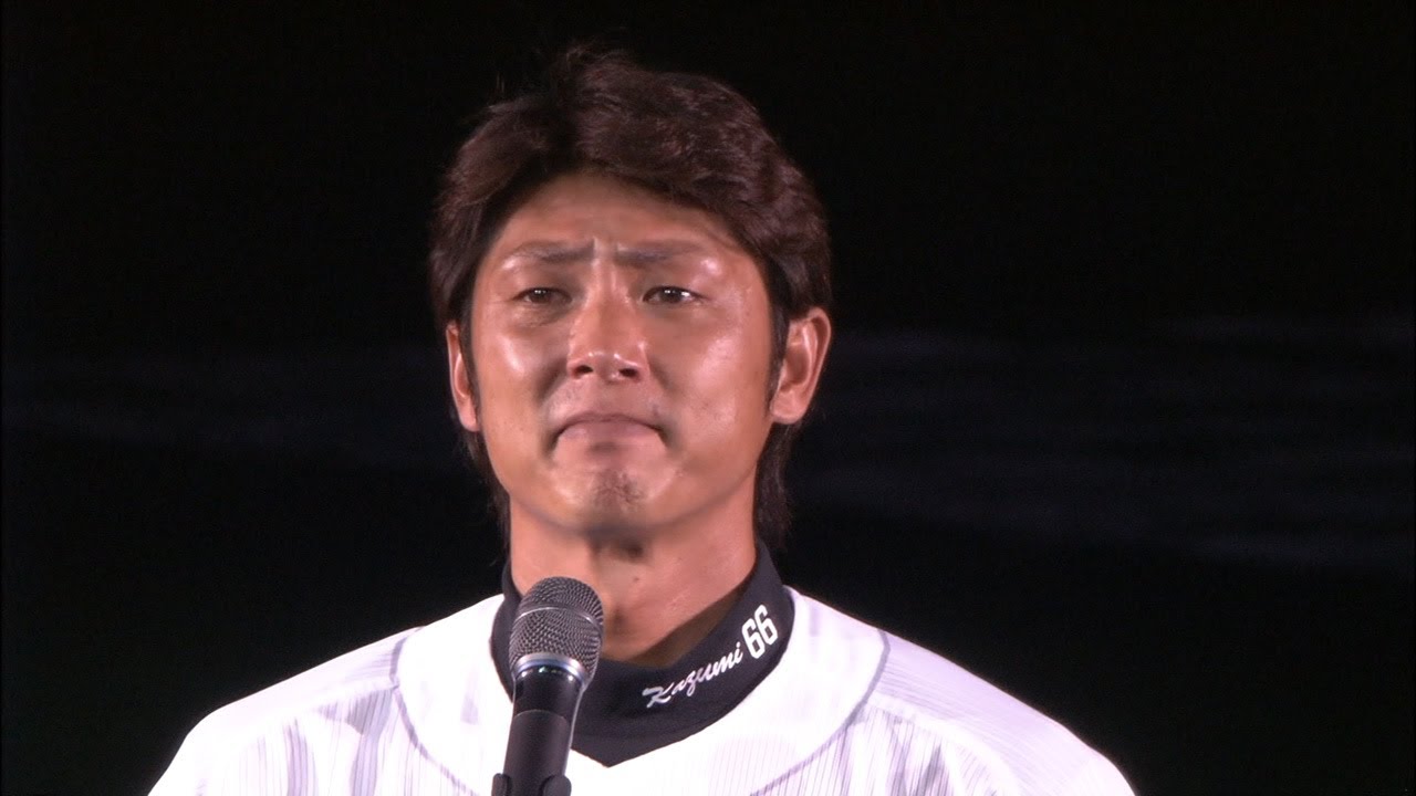 生涯勝率.775！鷹のエース斉藤和巳の引退セレモニー 2013.09.28 H-L