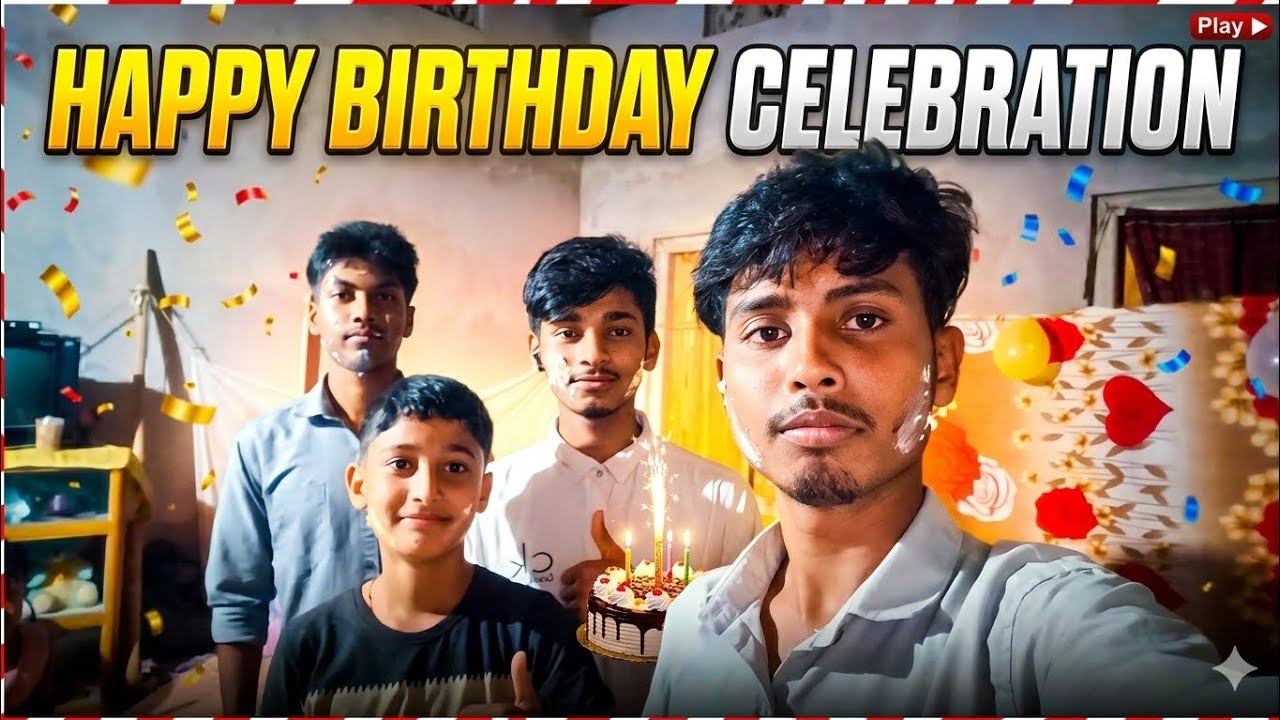 Mere Chhote Bhai Ka Birthday Celebration 🎂 | Cake দিয়ে পুরো Face ভরে দিলাম 😂 | Full Vlog 
