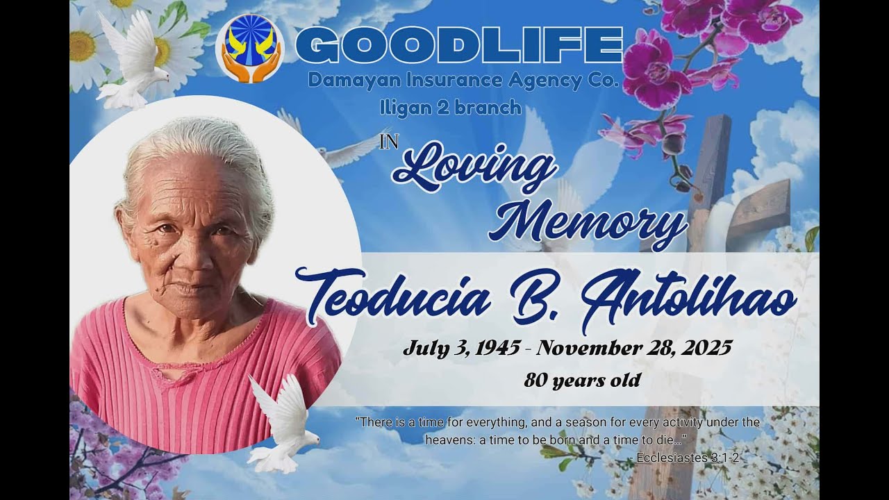 Teoducia B  Antolihao Tribute Video