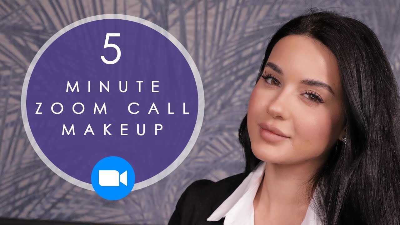 Zoom Call Makeup With Maya In 5 Minutes | مكياج بخمس دقائق لمكالمة فيديو مع مايا