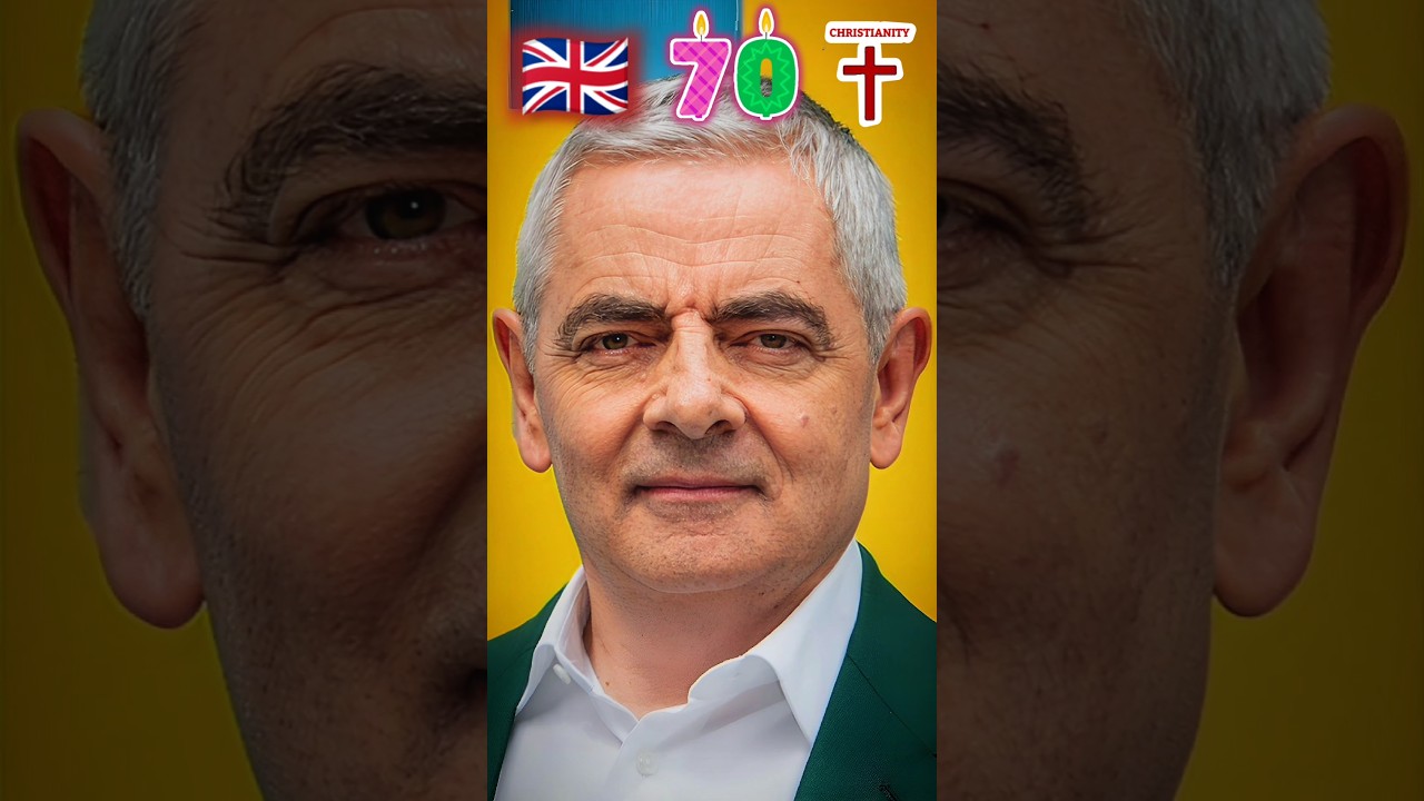 Rowan Atkinson Before and Now 2025 #rowanatkinson #mrbean  #actor #uk #stiifgm
