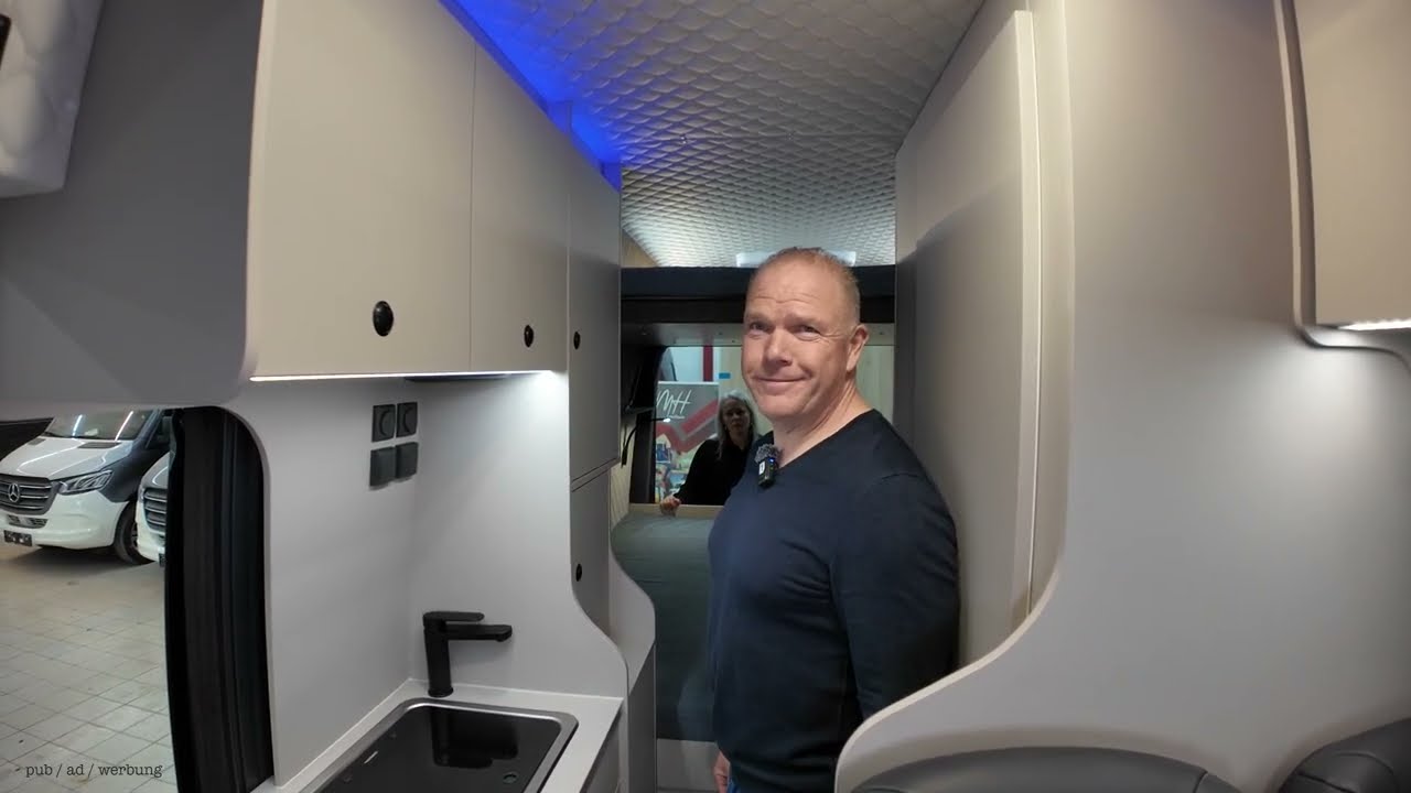 KEIN KLAPPERN 🔥 SCHÖNE MICRO WOHNMOBIL KASTENWAGEN 2025 MAN TGE 7m 4x4 in handwerklicher Perfektion