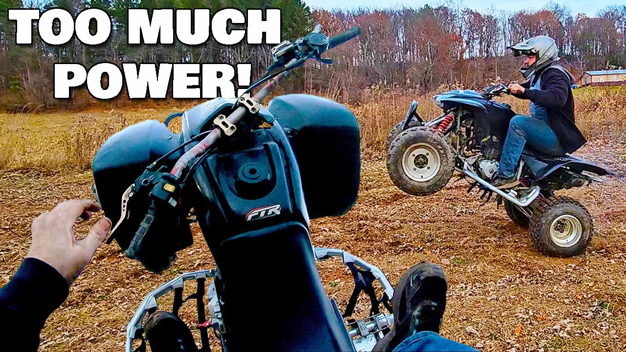 This $500 Honda 400ex Got The Best of Me... (Seller Sold me a Clapper w/INSANE POWER!)