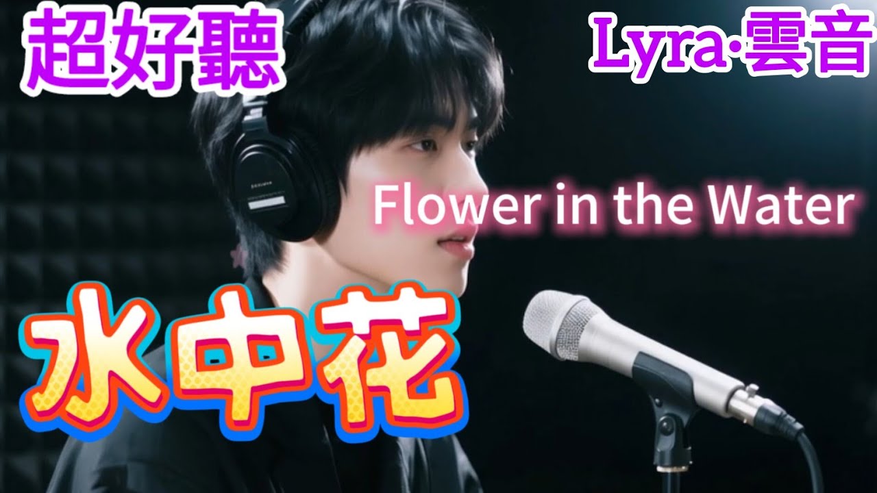 Lyra·雲音 翻唱 超好聽 | 《水中花》 | 原唱:譚詠麟 | 我看見水中的花朵,強要留住一抹紅 | Beautiful | 