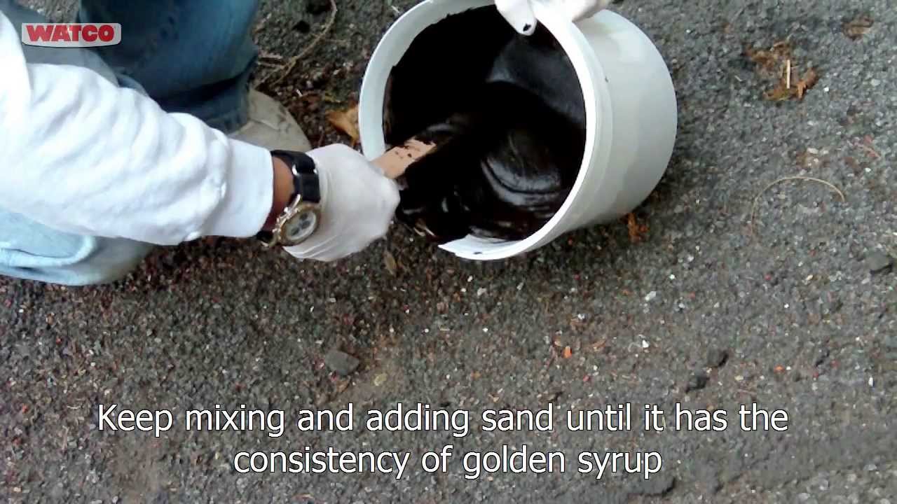 How to repair asphalt cracks | WATCO® Asphalt Crack Filler
