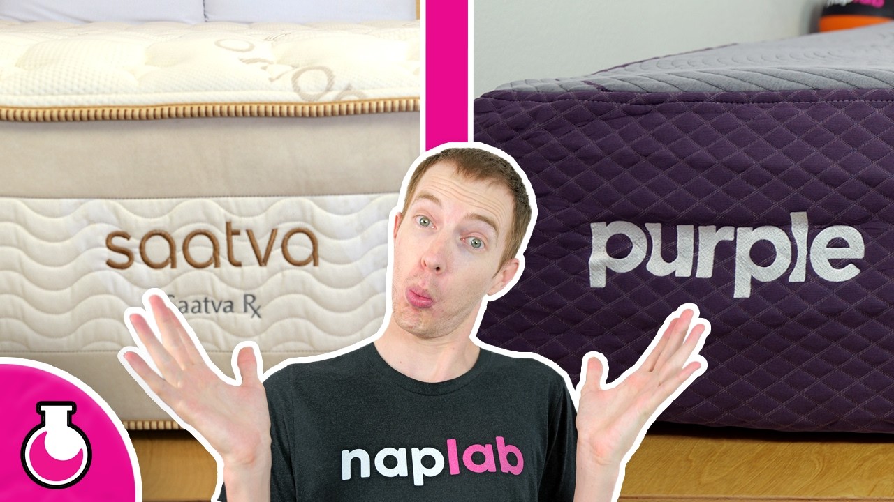 Saatva vs. Purple - 14 Mattresses Tested & Compared