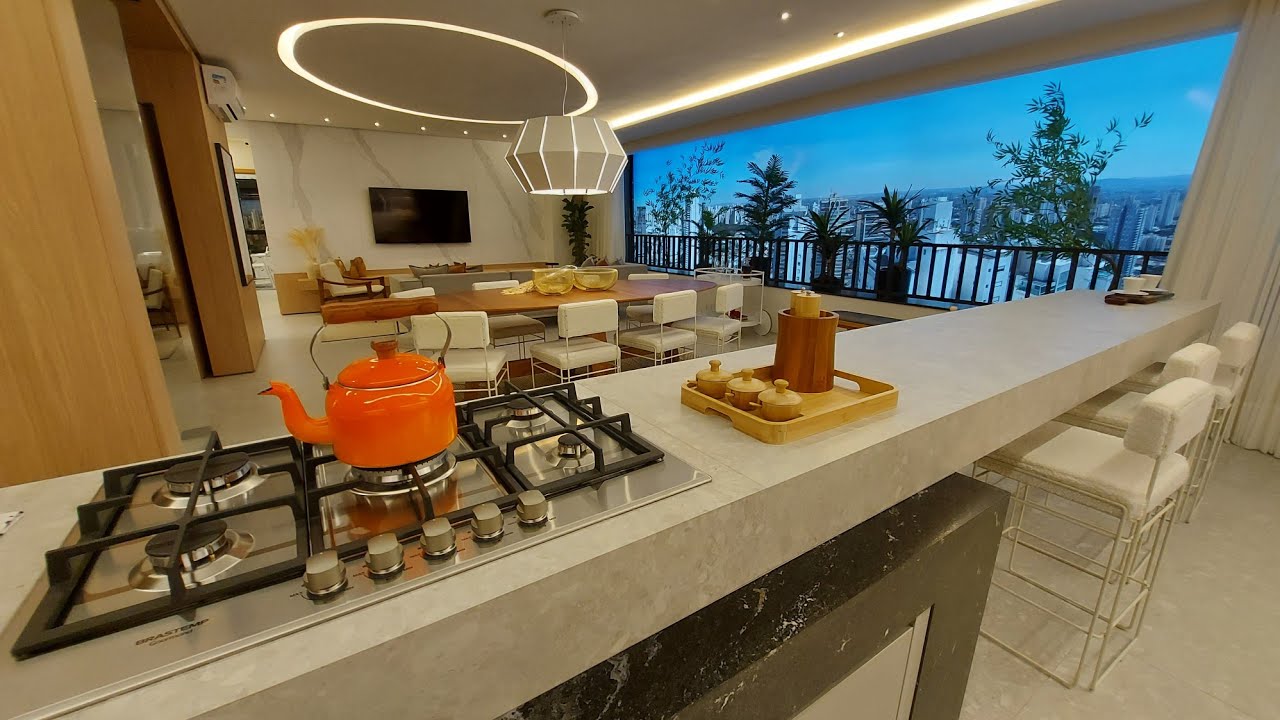 TOUR COMPLETO NESSE LUXUOSO APÊ DECORADO DE 157 M² | APARTAMENTO DE LUXO