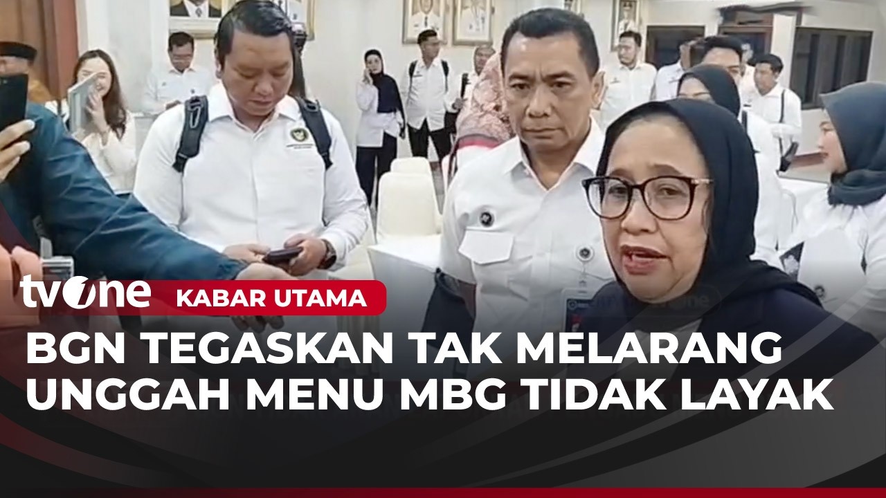 BGN Tidak Akan Laporkan Pengadu Menu Buruk | Kabar Utama