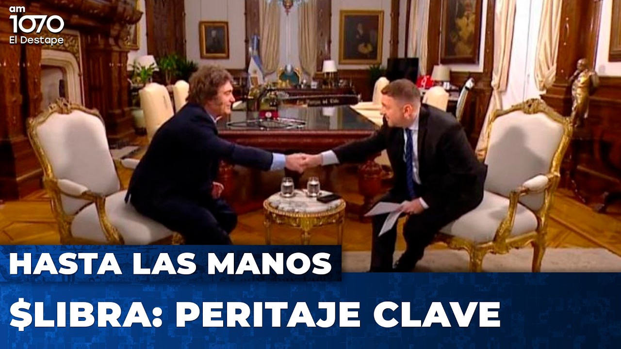 ¡NO ALCANZÓ CON JONI VIALE! Un PERITAJE clave deja a MILEI HASTA LAS MANOS en el CASO $LIBRA