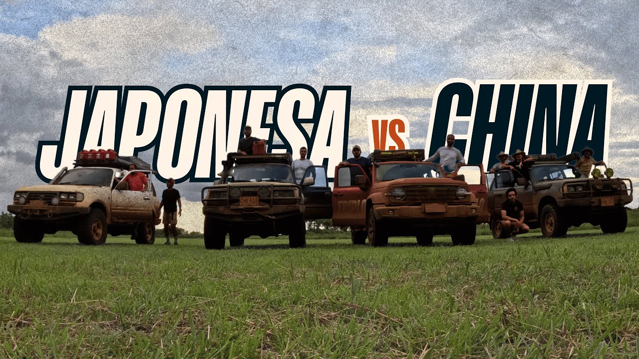 Camioneta china vs Japonesa - Tank 300 vs Toyota Burbuja - ¿Será que puede contra las Toyotas?