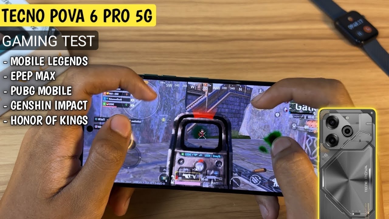 PUBGM BISA SMOOTH EXTREME! Gaming Test Pova 6 Pro 5G - Setelah Update Software!