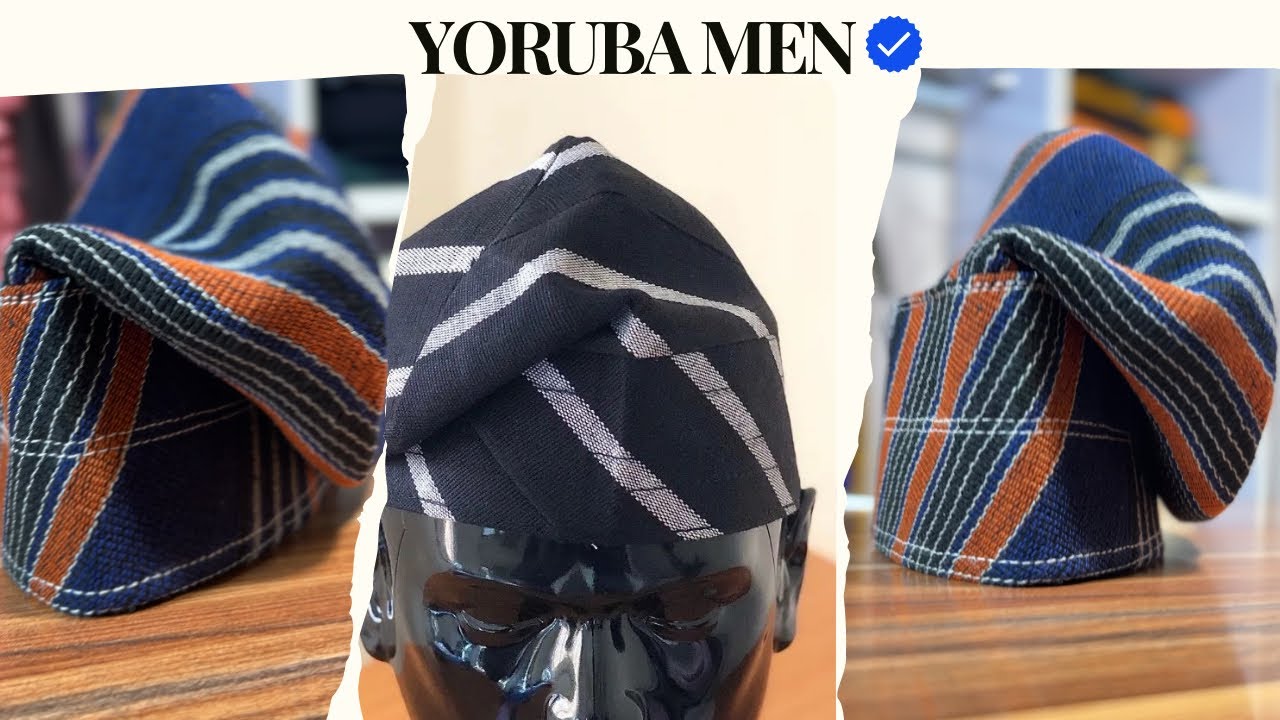 Not Everyone Can Sew This Yoruba Fila Cap | Watch How It’s Done