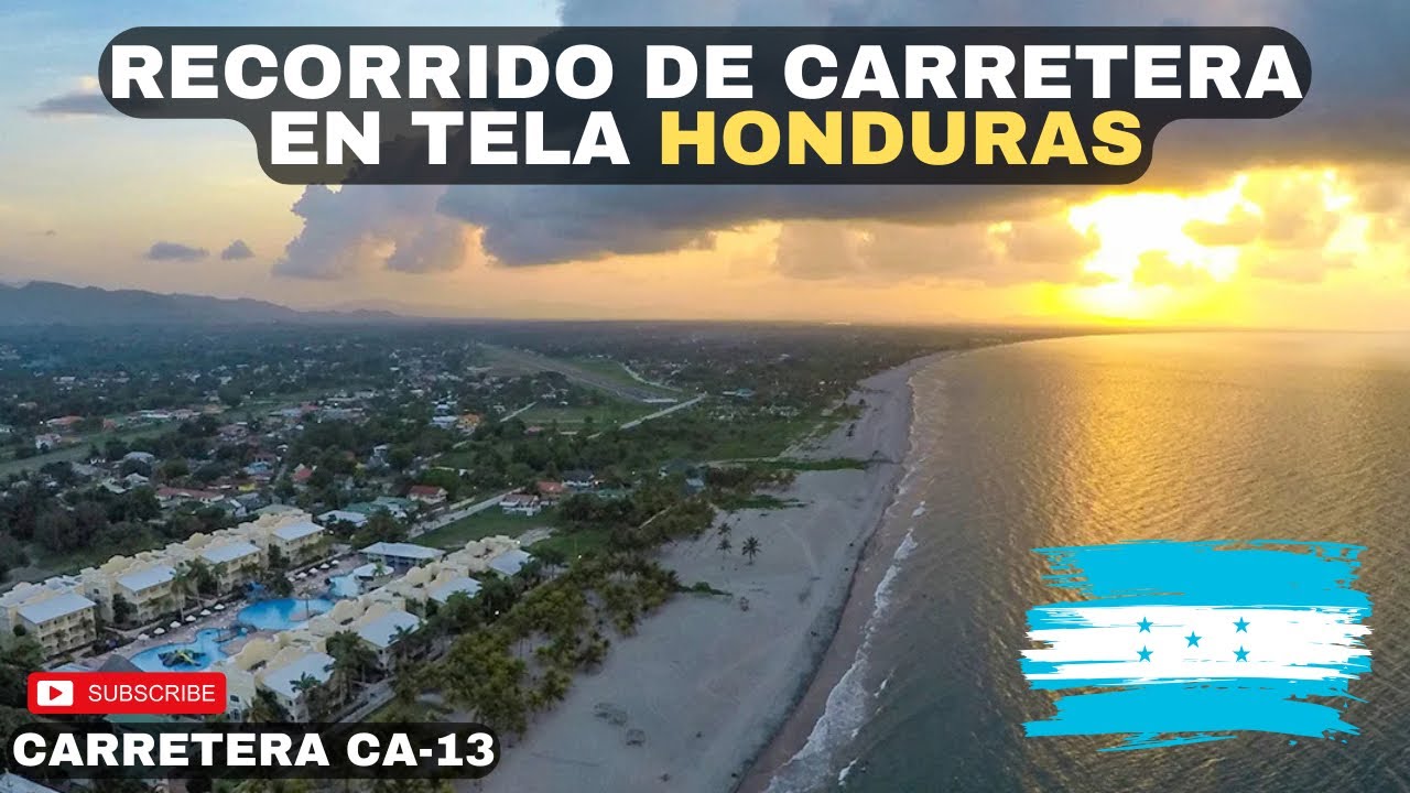 Así son LAS CALLES DE ATLÁNTIDA TELA HONDURAS / De las mejores playas en el mundo 🇭🇳😱