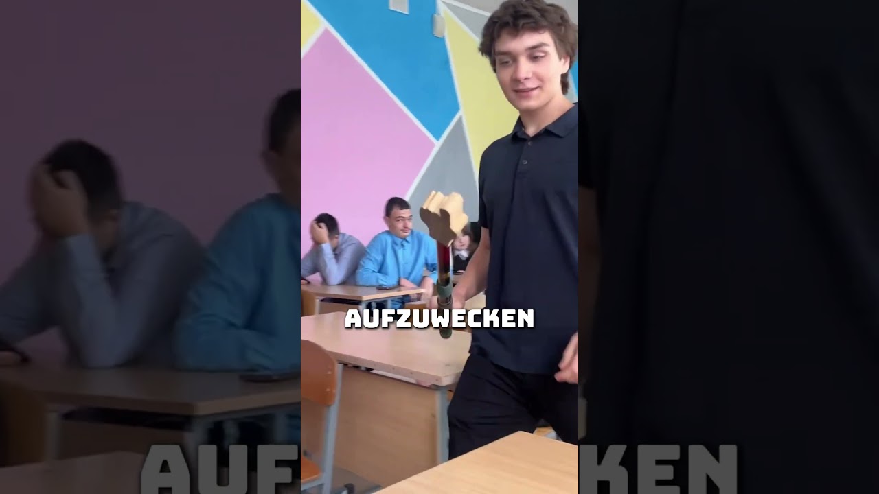 🎣 Er baute seiner Lehrerin die genialste Waffe gegen Schl&auml;fer