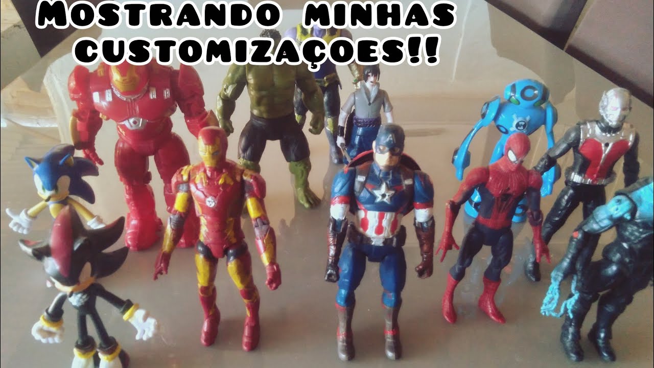 Mostrando minhas customizaçoes de bonecos piratas !!!!