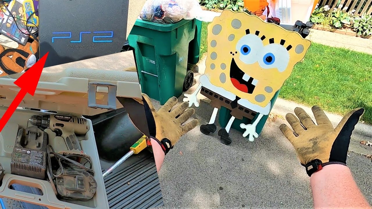 Found PlayStation & Tools on Garbage Day