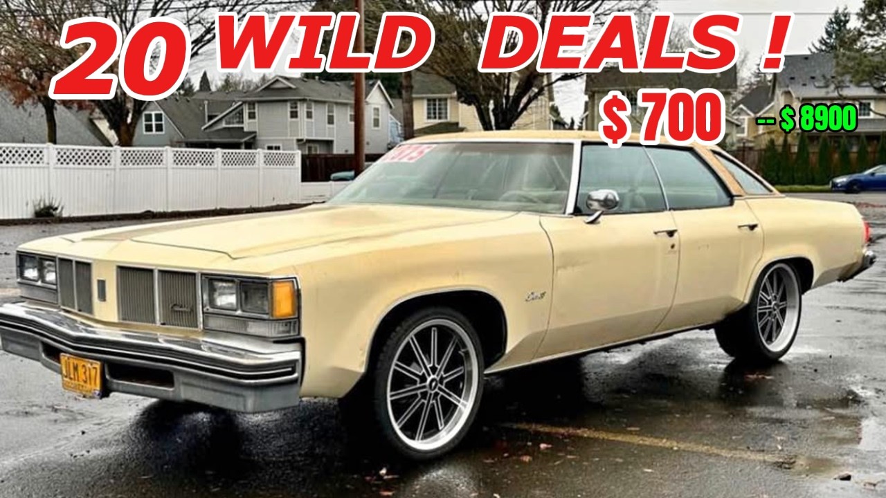 20 Affordable Classic Cars for Sale: $700–$8,900 Steals!#ClassicCarsForSale#AffordableClassicCars
