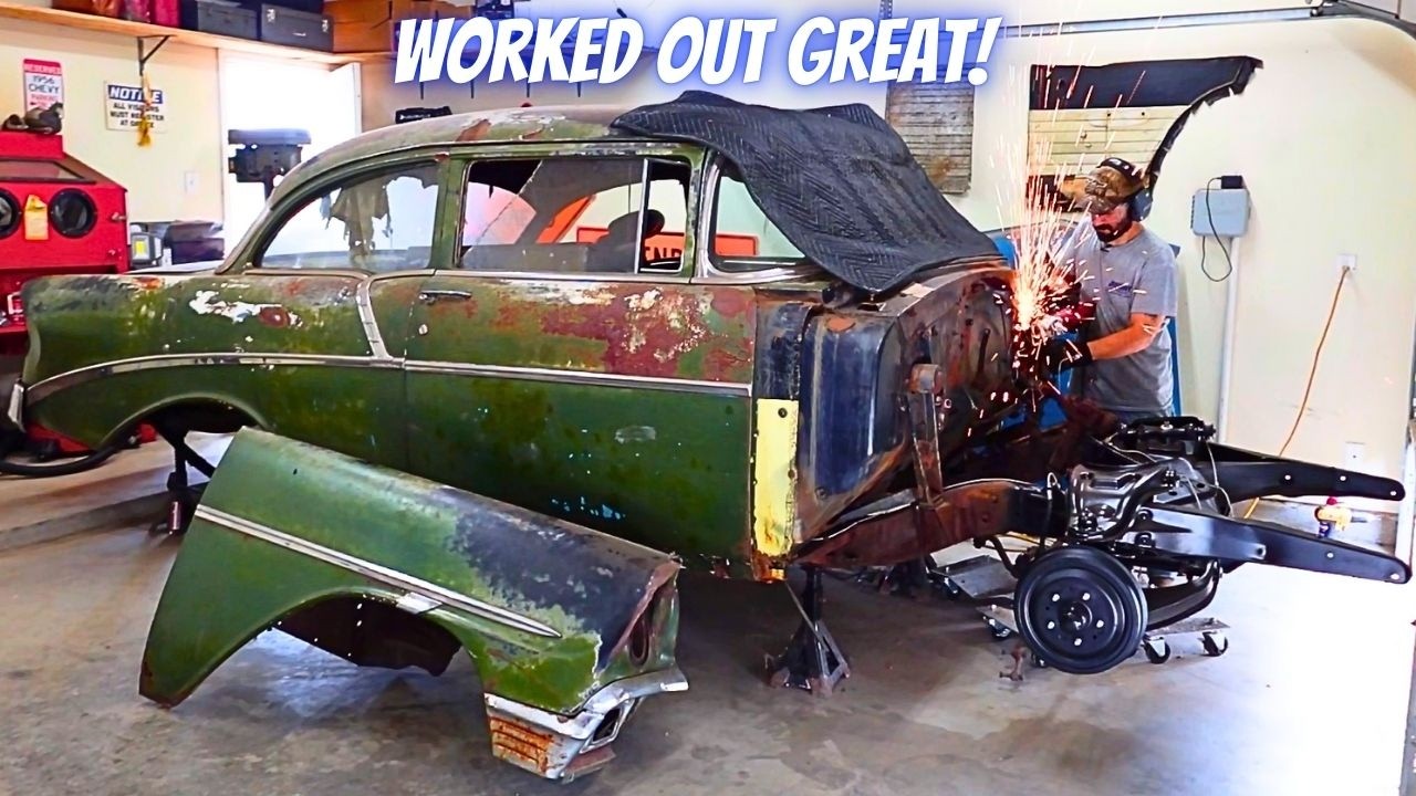 No Coming Back From This! Abandoned 1956 Chevy Build