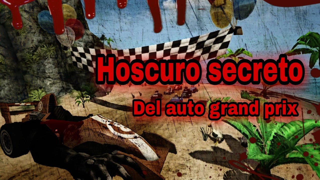 CREEPYPASTA DE Beach Buggy Racing El hoscuro Secreto del auto grand prix !! 😱