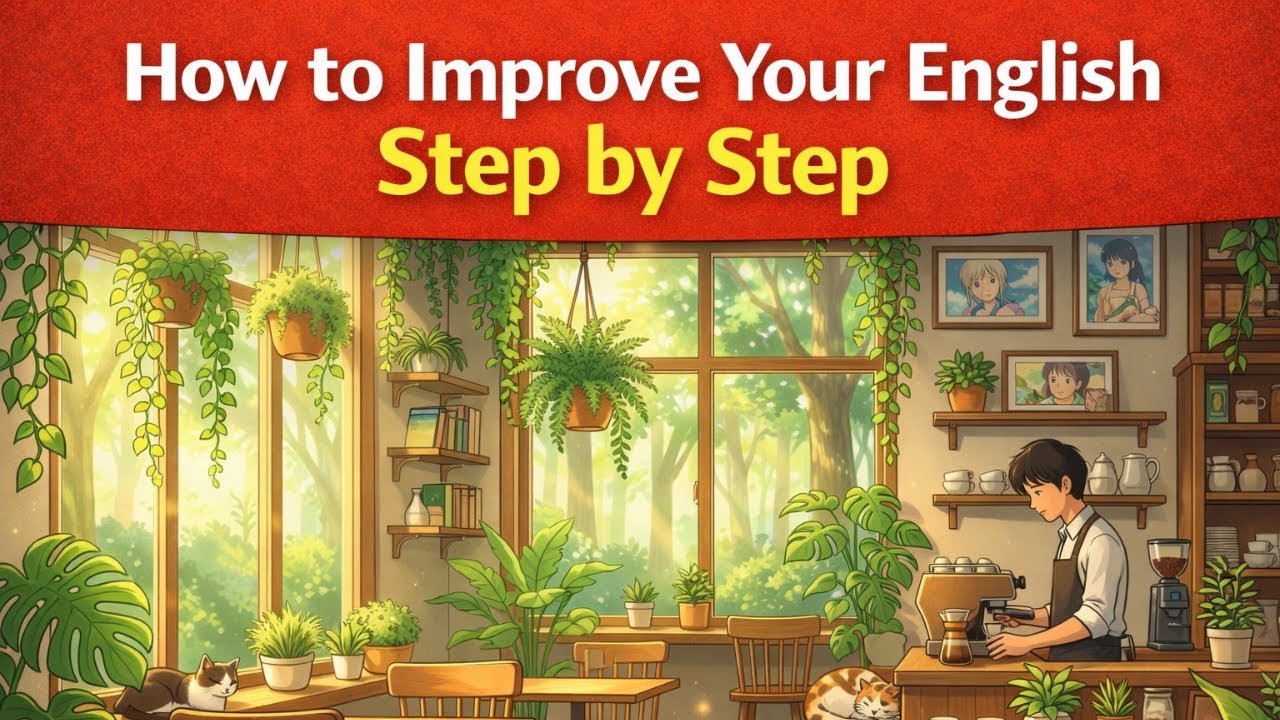 How to Improve Your English Step by Step | Think in English and Speak Naturally