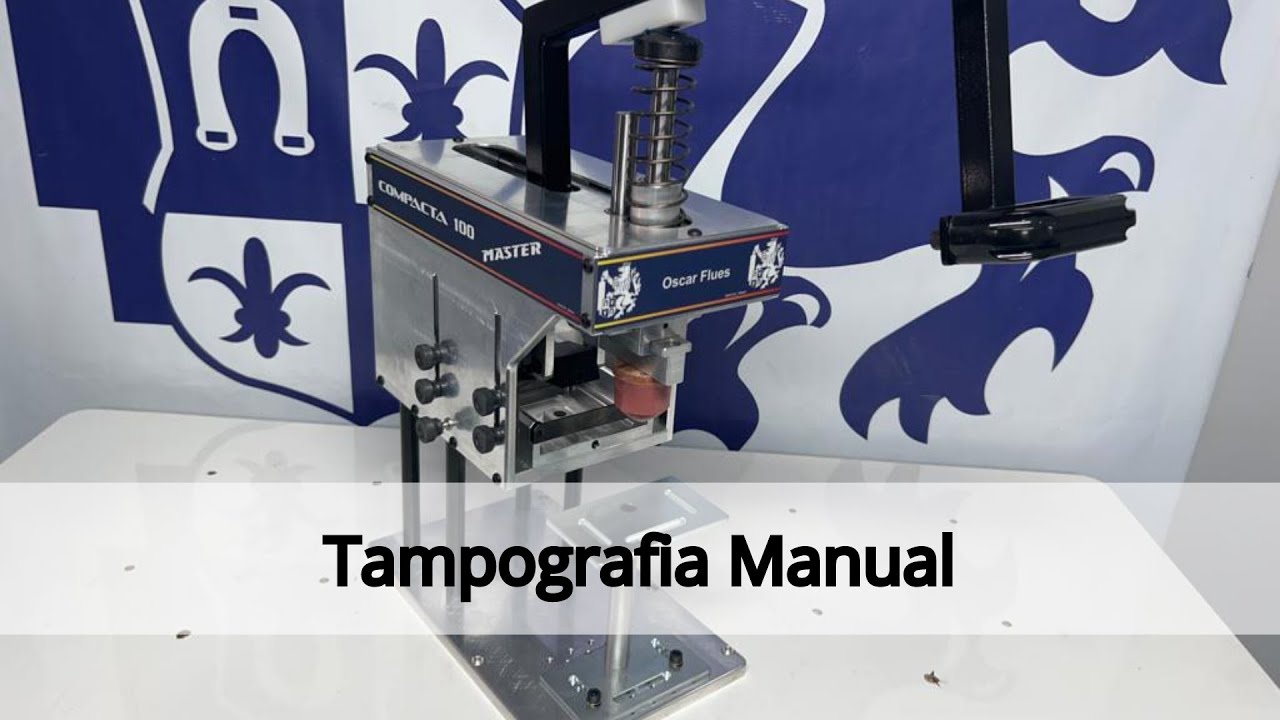 Tampografia Manual | Pad printing | Diferentes aplicações