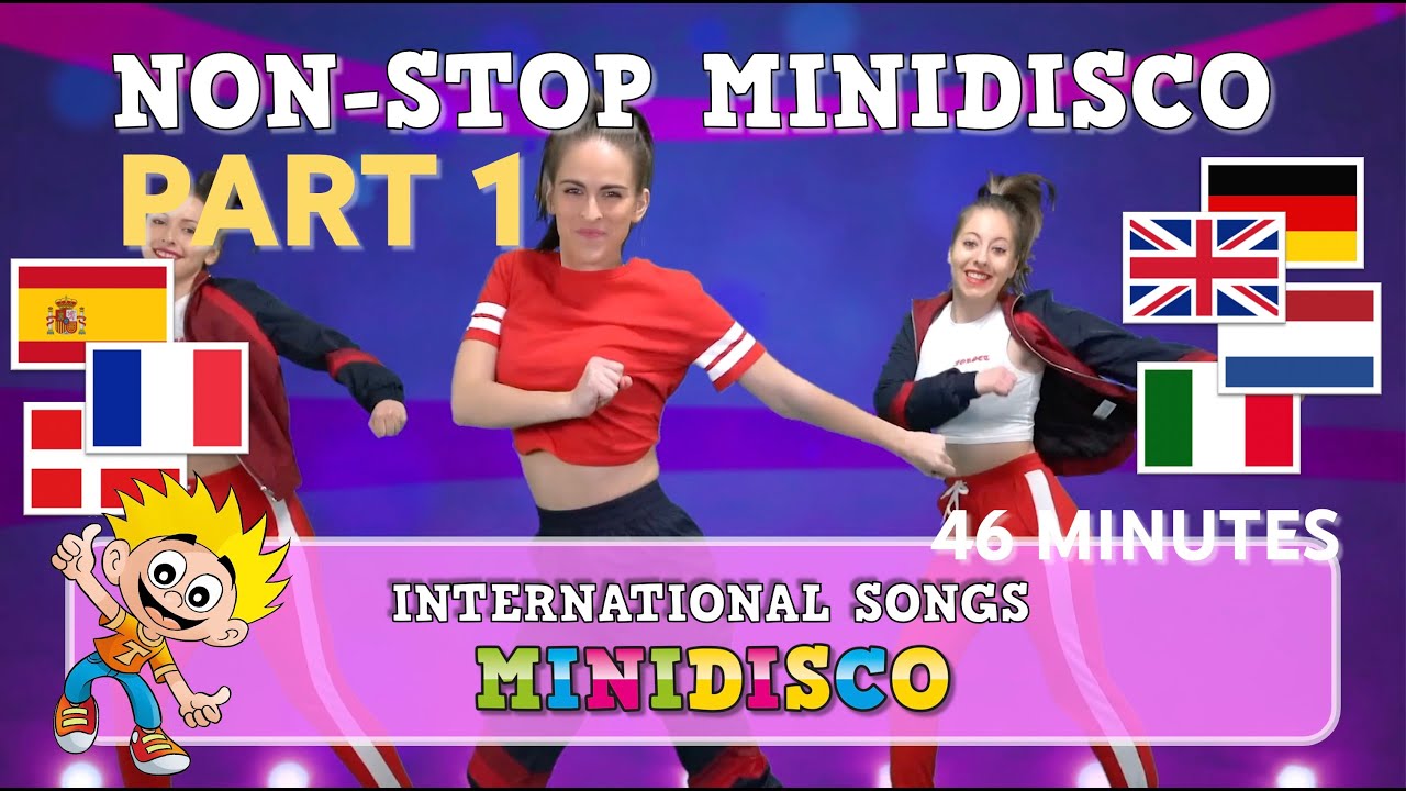 MINIDISCO PART 1 | NON STOP | International | Songs for Kids | Learn the Dance | Mini Disco