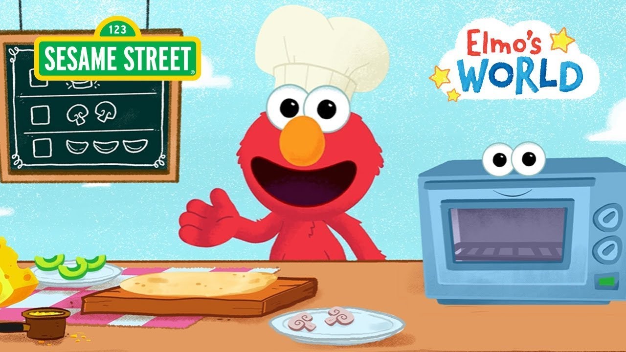 Sesame Street: Elmo's World - Cooking | Animated Video