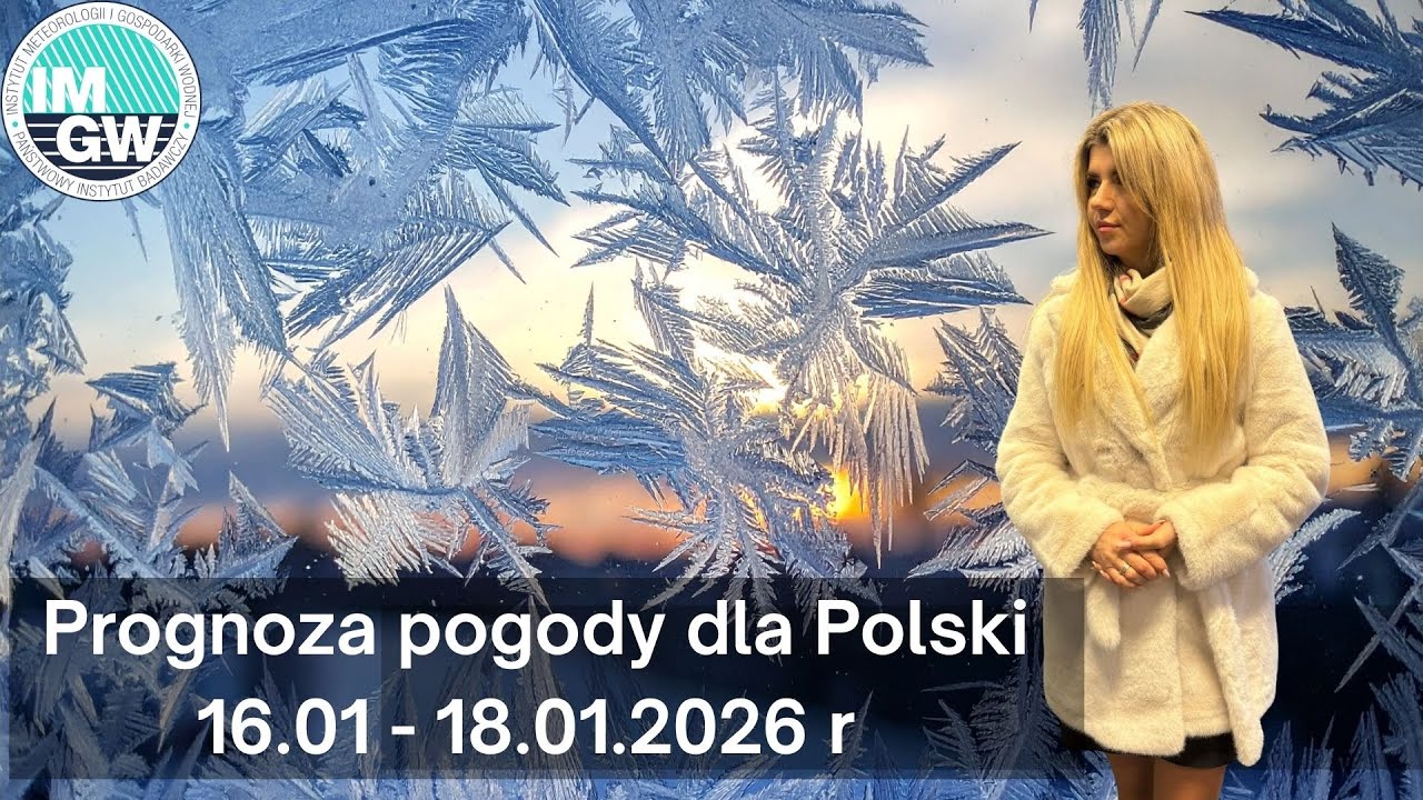 ❄️ Silny mr&oacute;z nad Polską ❄️ Prognoza pogody dla Polski na weekend 16.01 - 18.01.2026 r
