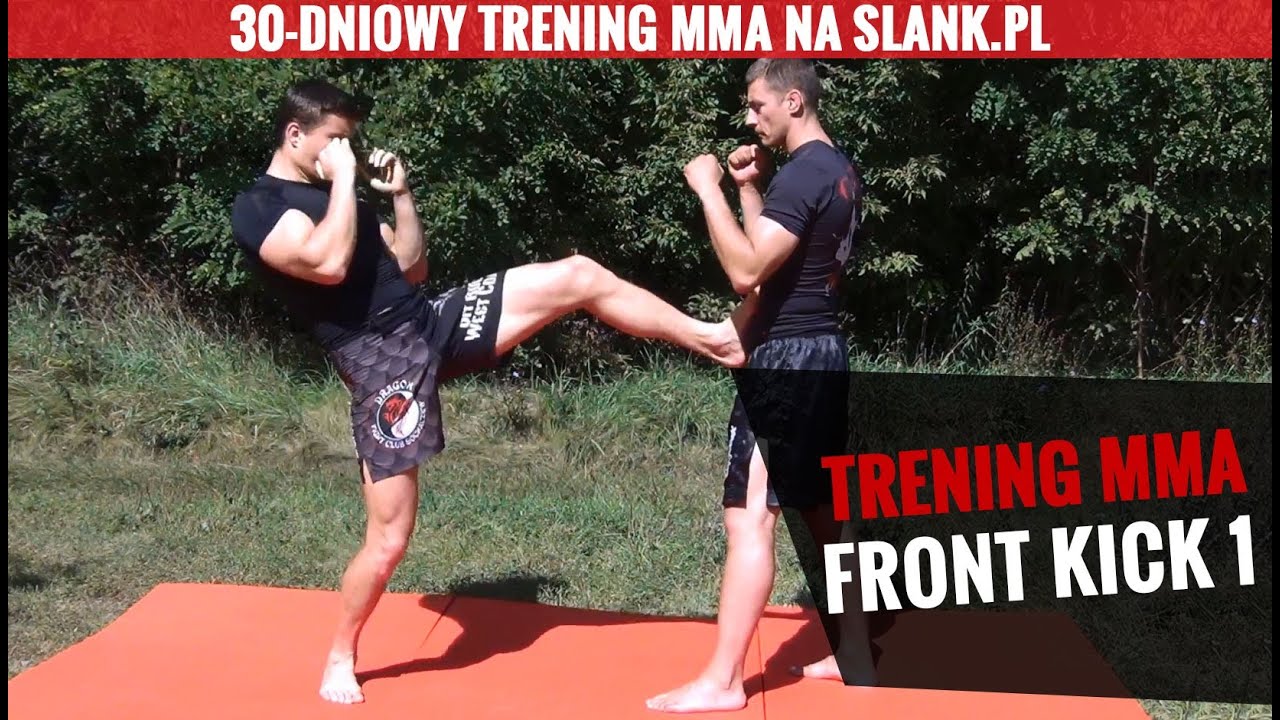 (5) Trening Sztuk Walki | kopnięcia frontalne