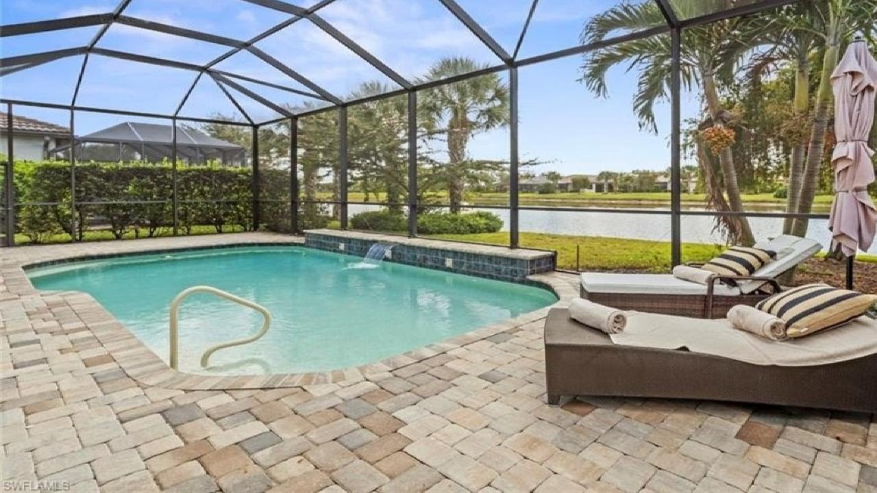 Ave Maria 55+ Luxury Pool Home w/ 3-Car Garage | Del Webb Infinity Floor Plan Tour